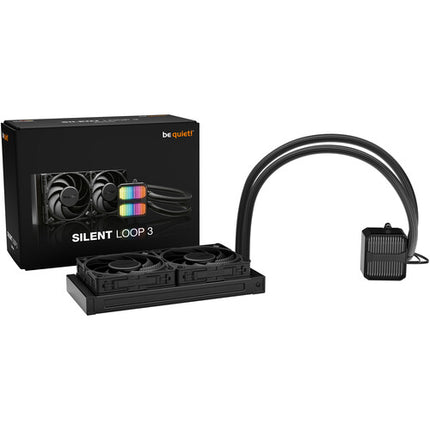 be quiet! Silent Loop 3 240mm Refrigeración Líquida CPU Radiador Aluminio Ventiladores PWM