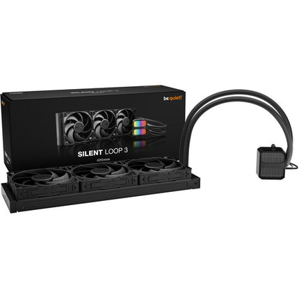 be quiet! Silent Loop 3 420mm Refrigerador Líquido CPU con Radiador de Aluminio y 3 Ventiladores PWM