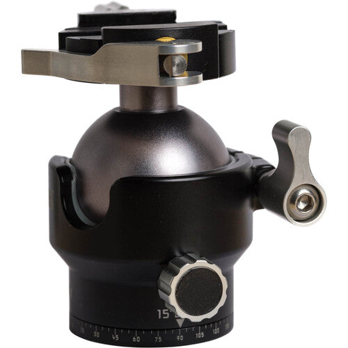 FLM 47GX Cabezal de Trípode Central con Pinza QLB-50 Capacidad 25 kg Altura 8.7 cm