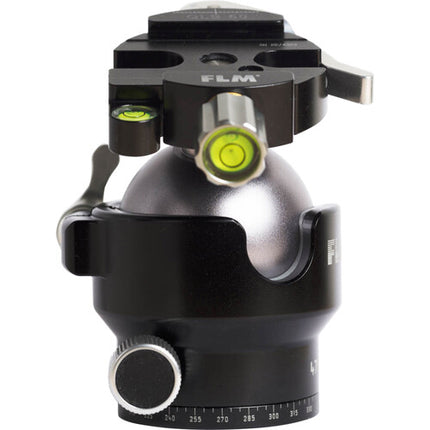 FLM 47GX Cabezal de Trípode Central con Pinza QLB-50 Capacidad 25 kg Altura 8.7 cm