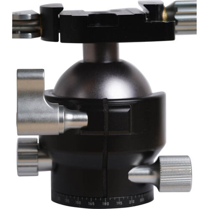 FLM 47GX Cabezal de Trípode Central con Pinza QLB-50 Capacidad 25 kg Altura 8.7 cm