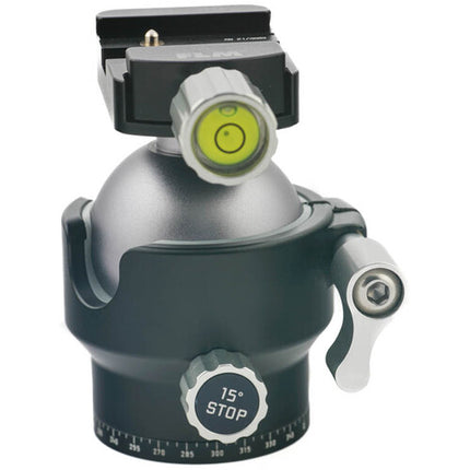 FLM 47GX Cabezal de Trípode Centrobola con Pinza QR SRB-40 55.1 lb carga