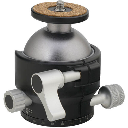 FLM 55GX Cabezal de trípode capacidad 40 kg altura 7.9 cm aluminio
