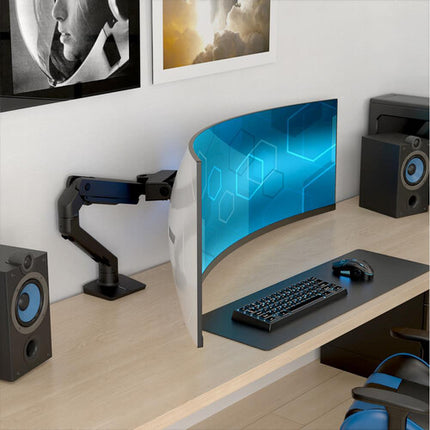 Ergotron HX Soporte de Monitor de Escritorio Negro Mate 57" 37.5 lb Capacidad
