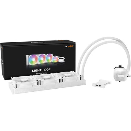 be quiet! Light Loop 360mm ARGB Refrigeración Líquida CPU Blanca 2100 rpm