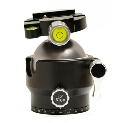 FLM 55GX Cabezal Giratorio para Trípode Capacidad 40 kg con Abrazadera QR SRB-60
