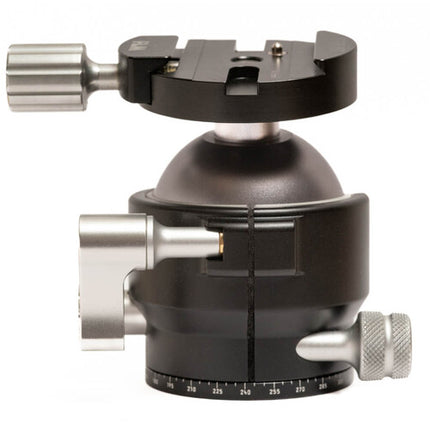 FLM 55GX Cabezal Giratorio para Trípode Capacidad 40 kg con Abrazadera QR SRB-60