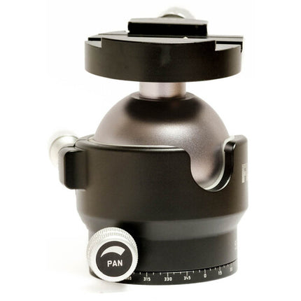 FLM 55GX Cabezal Giratorio para Trípode Capacidad 40 kg con Abrazadera QR SRB-60