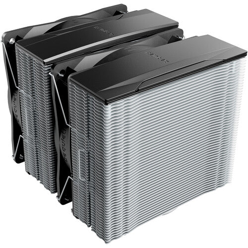 be quiet! Pure Rock Pro 3 Disipador de CPU Doble Torre 6 Heat Pipes 2000 rpm