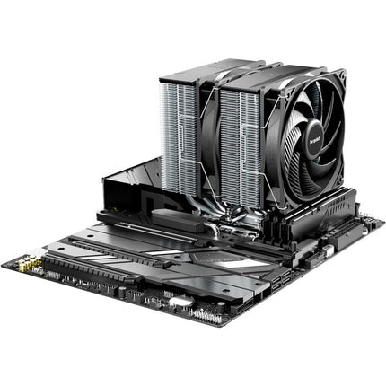 be quiet! Pure Rock Pro 3 Disipador de CPU Doble Torre 6 Heat Pipes 2000 rpm