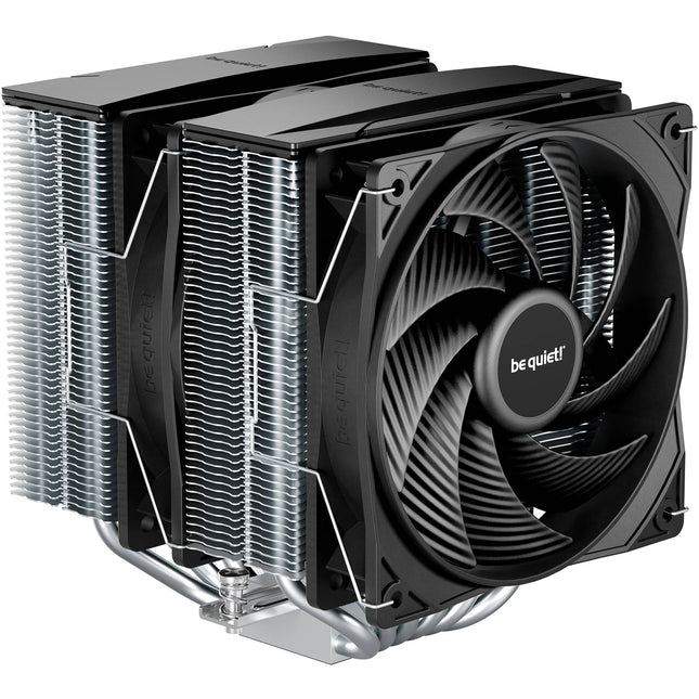 be quiet! Pure Rock Pro 3 Disipador de CPU Doble Torre 6 Heat Pipes 2000 rpm