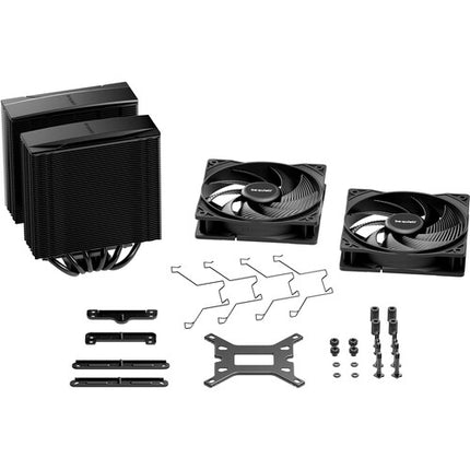 be quiet! Pure Rock Pro 3 Disipador CPU Negro 6 Heat Pipes 2000 rpm