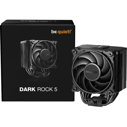 be quiet! Dark Rock 5 Refrigerador de CPU compatible Intel AMD 210W TDP 120mm PWM