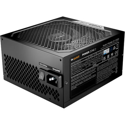 be quiet! Power Zone 2 Fuente de Poder 1000W 80 PLUS Platinum ATX Fully Modular con Ventilador 140mm