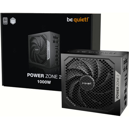be quiet! Power Zone 2 Fuente de Poder 1000W 80 PLUS Platinum ATX Fully Modular con Ventilador 140mm
