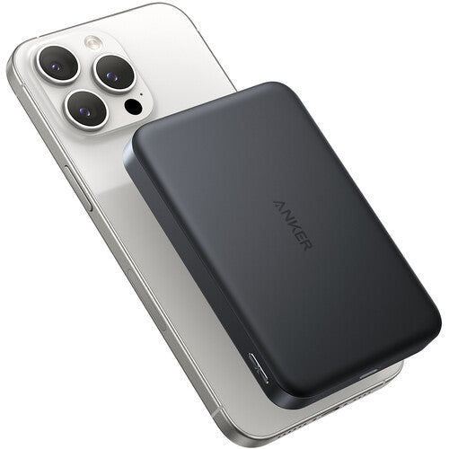 Anker MagGo Slim Power Bank magnético inalámbrico 10000mAh carga 15W Qi2 negra