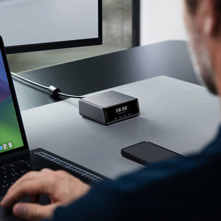 Anker Prime 250W Estación de Carga USB de Mesa 6 Puertos con Pantalla 2.26"