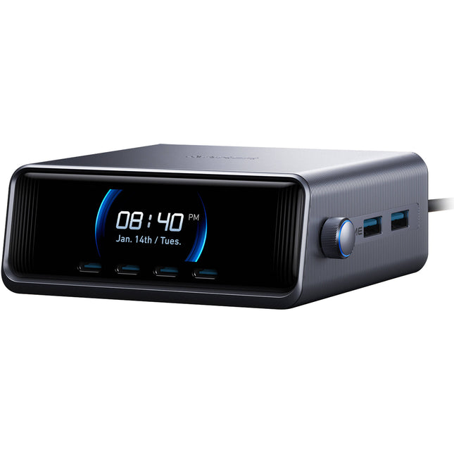 Anker Prime 250W Estación de Carga USB de Mesa 6 Puertos con Pantalla 2.26"