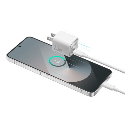 Anker 25W Cargador de Pared USB-C 1 Puerto PPS Compacto Plegable