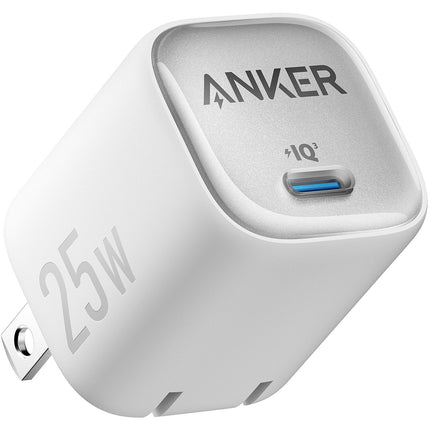 Anker 25W Cargador de Pared USB-C 1 Puerto PPS Compacto Plegable