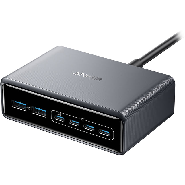 Anker Prime Estación de Carga USB GaN 200W 6 Puertos Escritorio