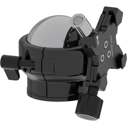 FlexShooter Pro Cabezal de Bola con Bloqueo Arca Tipo 100 lb Capacidad 3.9" Altura