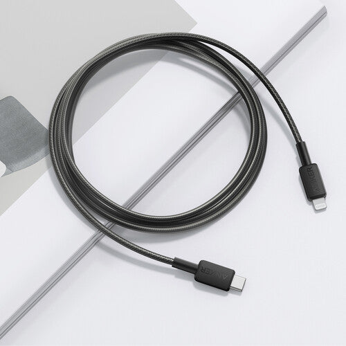 Anker 322 Cable USB-C a Lightning Trenzado 6' Alta Velocidad MFi