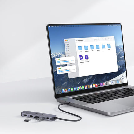 Anker 5-en-1 USB-C Hub con Cable 9.84" Puerto PD 100W y HDMI 4K