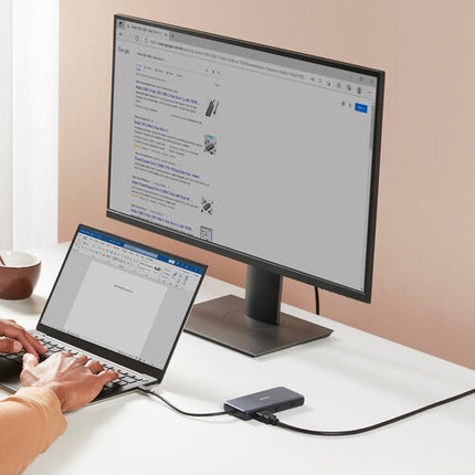 Anker 555 Hub USB-C 8 en 1 con HDMI 4K60 y carga 100W PD