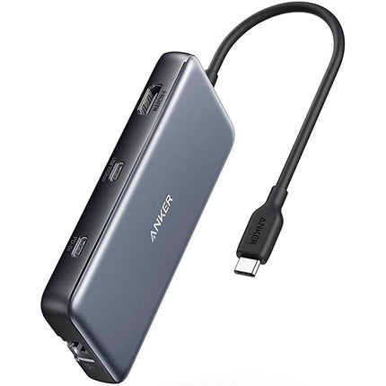 Anker 555 Hub USB-C 8 en 1 con HDMI 4K60 y carga 100W PD