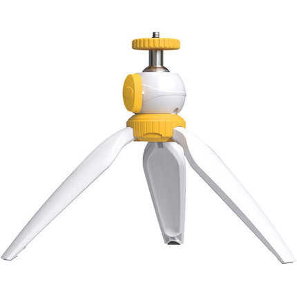 PHOTOOLEX Tripode de Mesa Blanco Capacidad 2.6 kg Altura 16 cm
