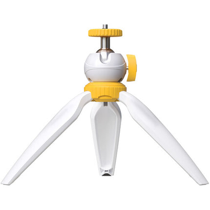 PHOTOOLEX Tripode de Mesa Blanco Capacidad 2.6 kg Altura 16 cm