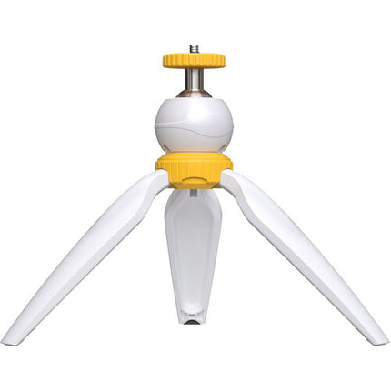 PHOTOOLEX Tripode de Mesa Blanco Capacidad 2.6 kg Altura 16 cm