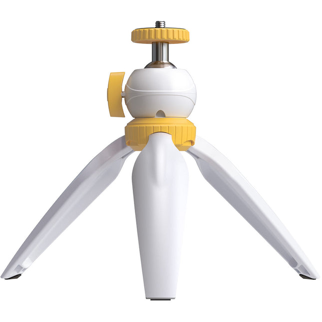PHOTOOLEX Tripode de Mesa Blanco Capacidad 2.6 kg Altura 16 cm