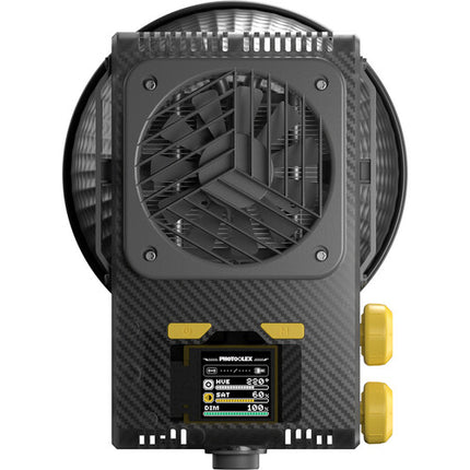 PHOTOOLEX Q100C RGB LED Monolight Iluminación RGB 17410 Lux 2700-6500K