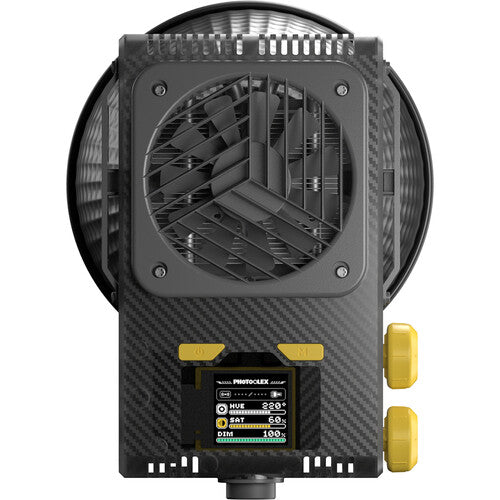 PHOTOOLEX Q100C RGB LED Monolight Iluminación RGB 17410 Lux 2700-6500K