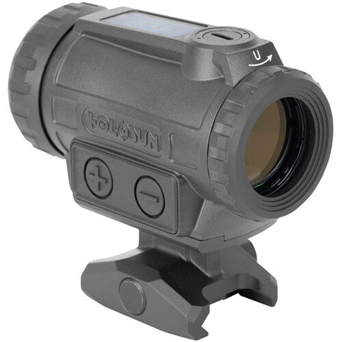 Holosun 1x26 ARO-EVO-SPR Mira cerrada para rifle con retícula roja y magnificador 3x