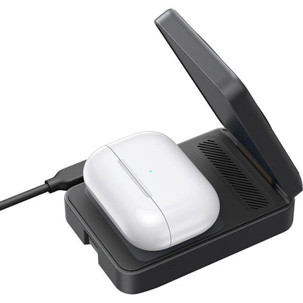 Anker MagGo Estación de Carga Inalámbrica 3 en 1 Plegable 15W Negro