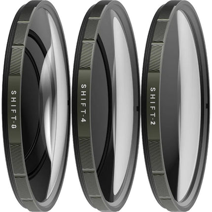 PolarPro Shift Diopter 77mm Filtros +2 +4 +8 Estuche y Paño Microfibra