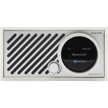 Tivoli Model One Radio Digital Wi-Fi Bluetooth 20W Blanco Plata Gen 3