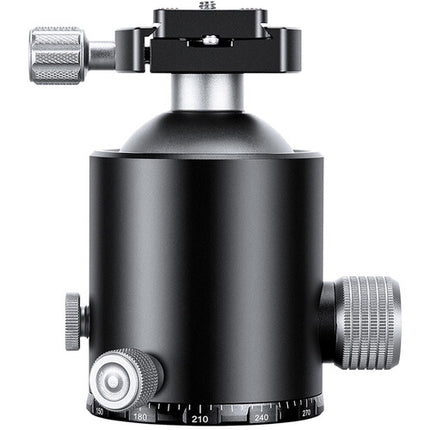 Leofoto HB-70 Cabezal Esférico Profesional para Equipos Pesados 40 kg Carga Max 958 g Peso