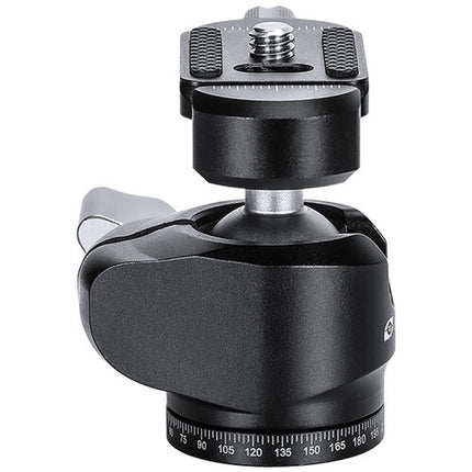 Leofoto LH-22 cabezal esférico bajo capacidad 11 lb altura 2.2" con placa rápida