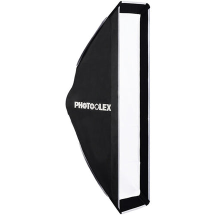 PHOTOOLEX QR80 Softbox Rectangular 80x31.5 cm con Difusores y Rejilla Honeycomb