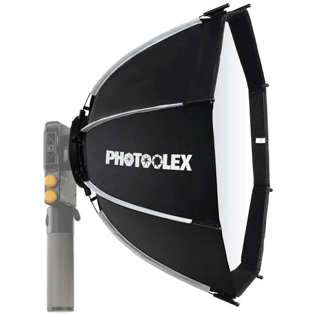 PHOTOOLEX QP55 Softbox Octagonal 21.6 Pulg Easy-Lock con Difusores