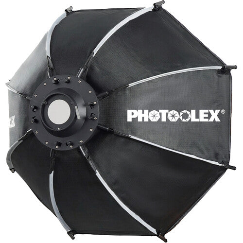 PHOTOOLEX QP55 Softbox Octagonal 21.6 Pulg Easy-Lock con Difusores