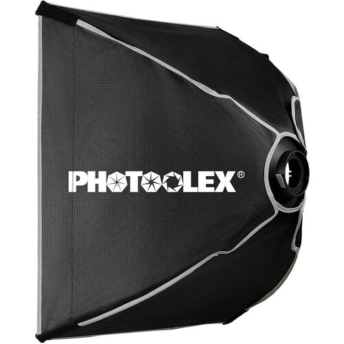 PHOTOOLEX QR45 Softbox Rectangular 45x11 cm con Parrilla y Difusores