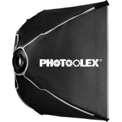 PHOTOOLEX QR45 Softbox Rectangular 45x11 cm con Parrilla y Difusores