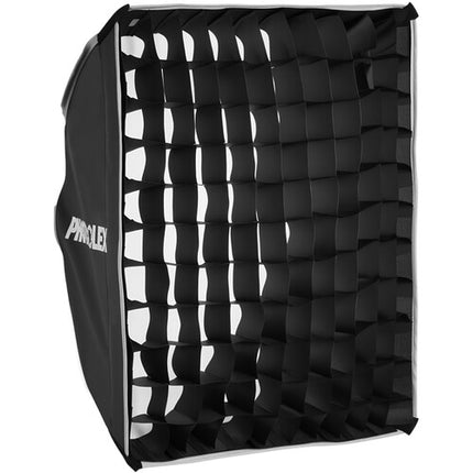 PHOTOOLEX QR45 Softbox Rectangular 45x11 cm con Parrilla y Difusores