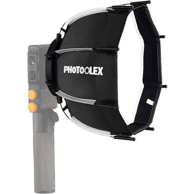 PHOTOOLEX QP30 Softbox Octagonal 30 cm con Easy-Lock y Difusores