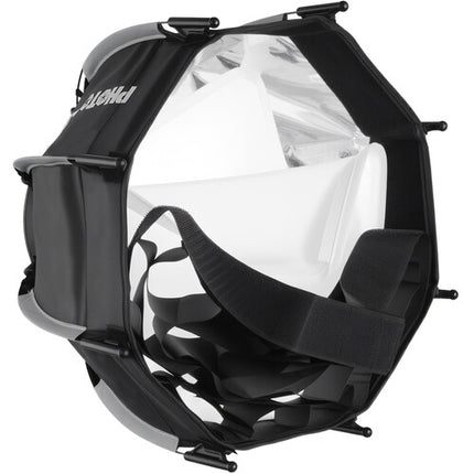 PHOTOOLEX QP30 Softbox Octagonal 30 cm con Easy-Lock y Difusores